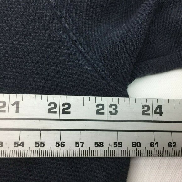 Club Room Mens Navy Blue Ribbed Short-Sleeve Crewneck T-Shirt  Size XL - Picture 5 of 7